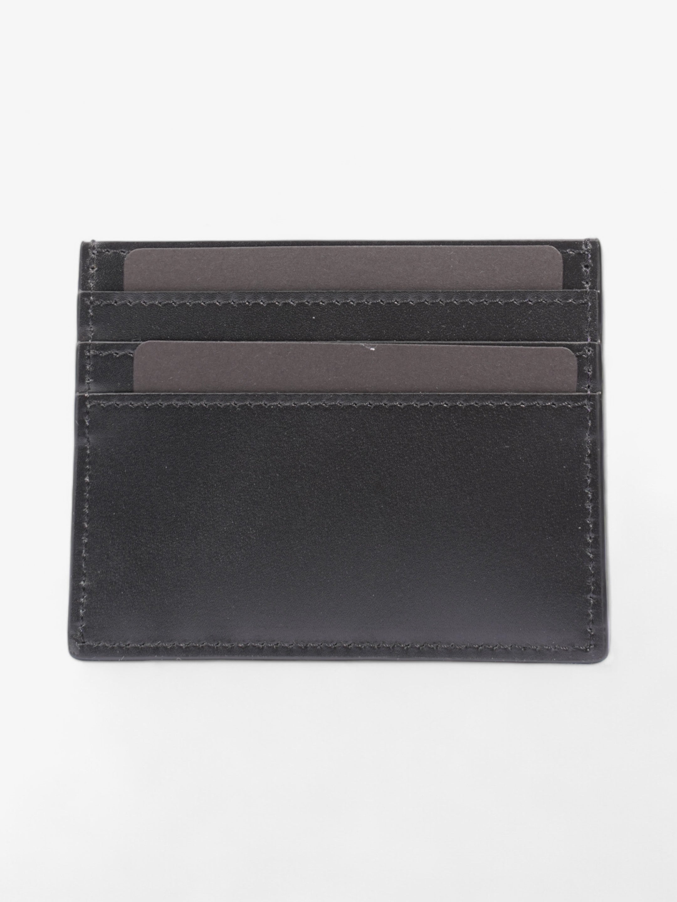 Fendi FF holder Black Leather