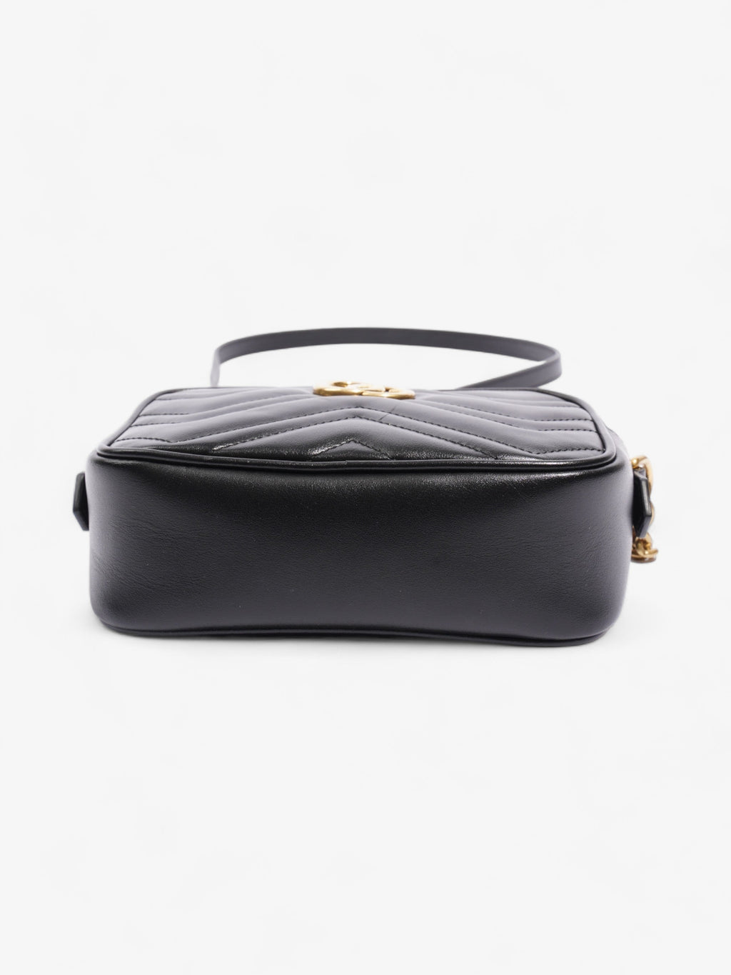 Gucci GG Marmont Black Matelasse Leather Mini