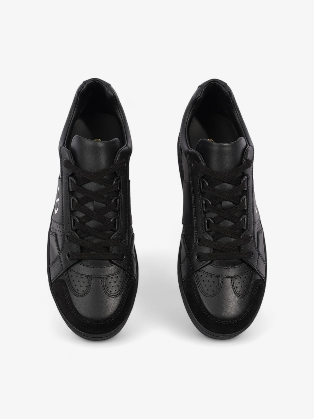 Christian Dior Low-top Sneakers Black / White Leather EU 36.5 UK 3.5