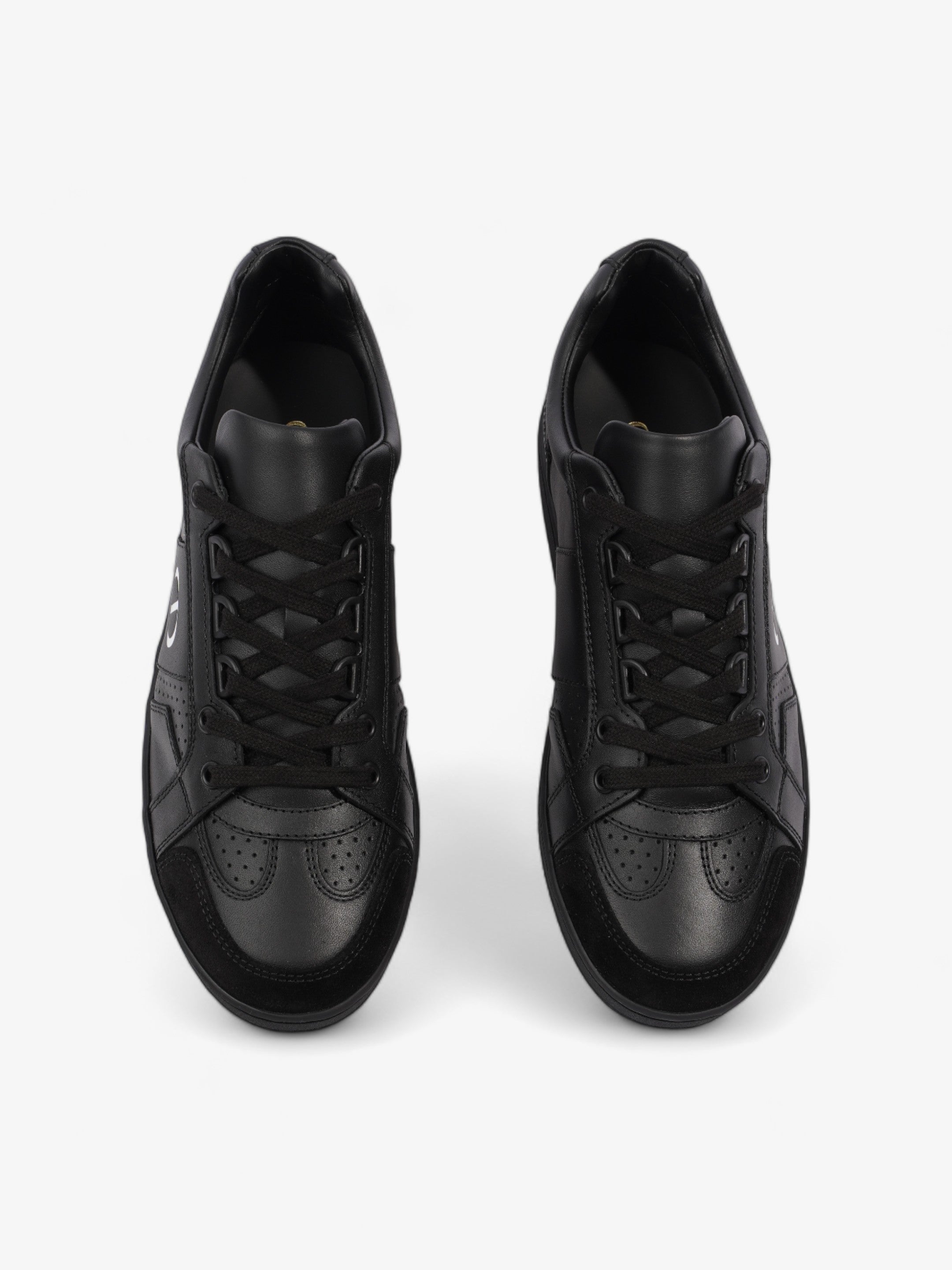 Christian Dior Low-top Sneakers Black / White Leather EU 36.5 UK 3.5