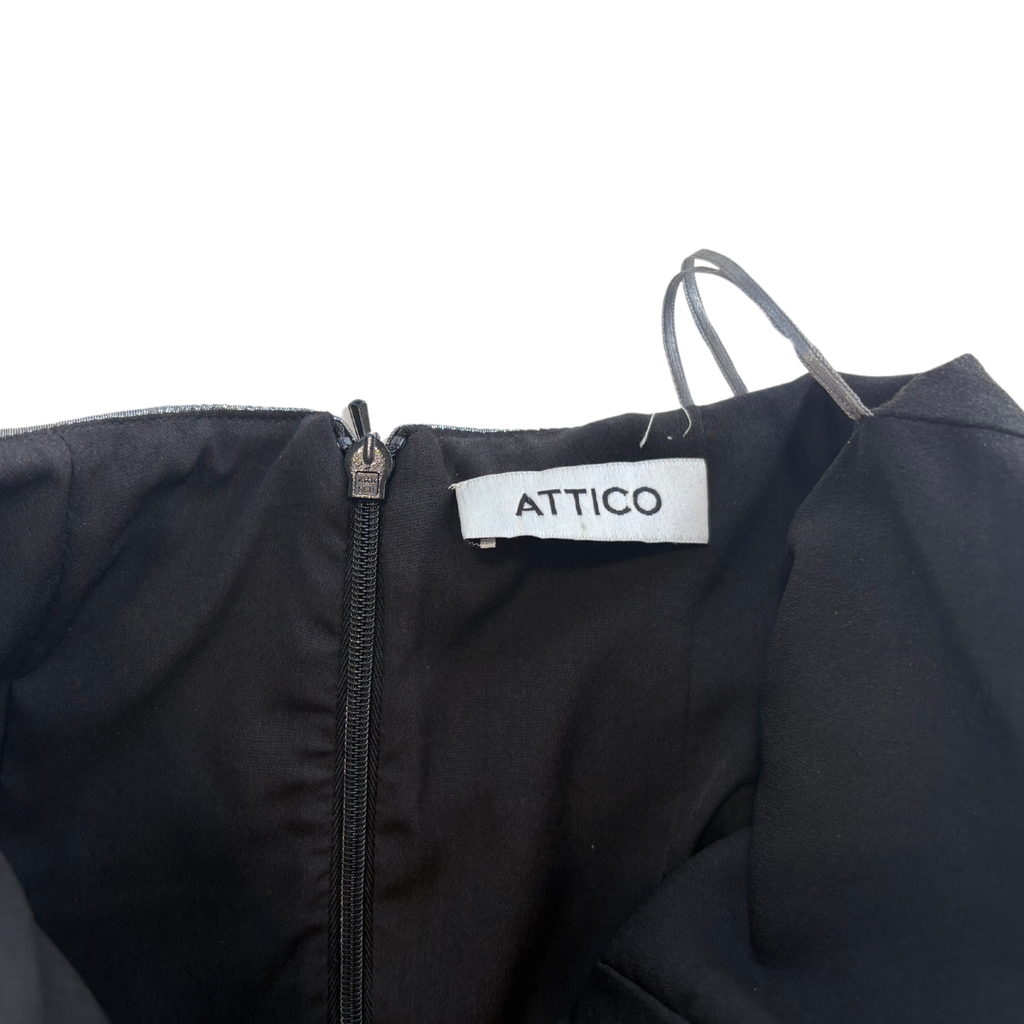 The Attico Metallic Mini Dress - Women's 40