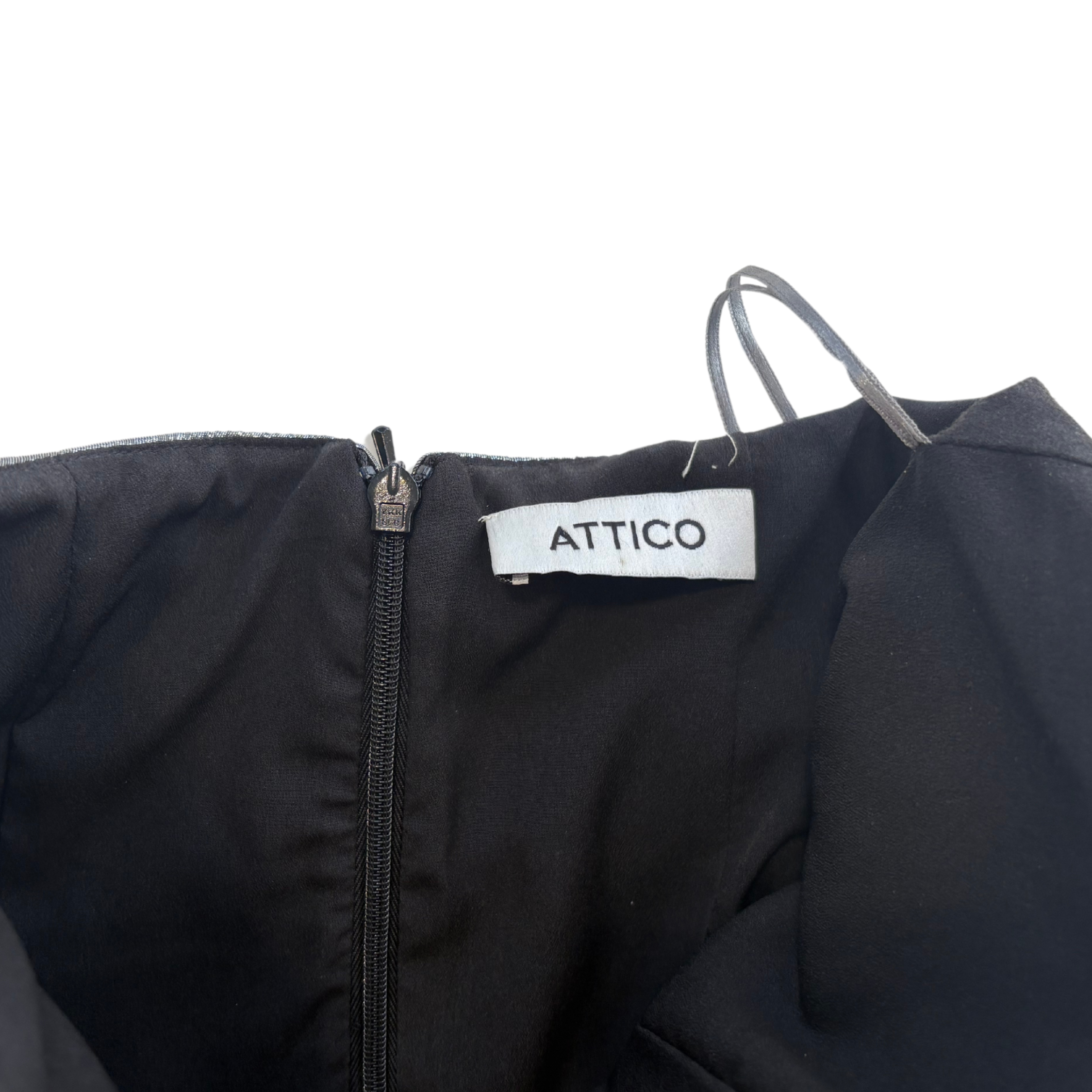 The Attico Metallic Mini Dress - Women's 40