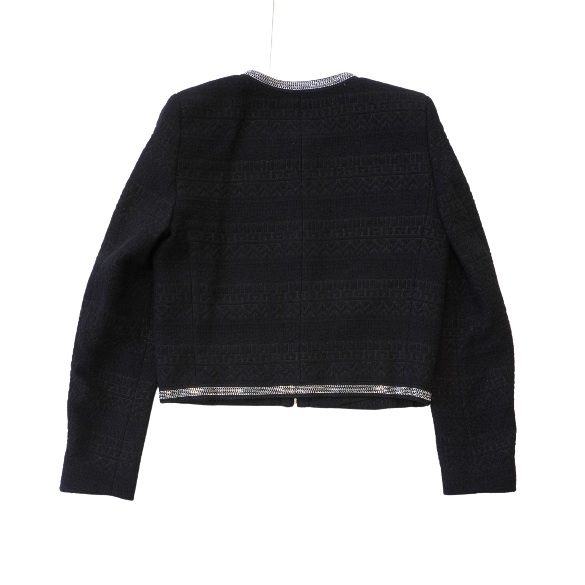 The Kooples Chain Trim Jacket - Women's 38