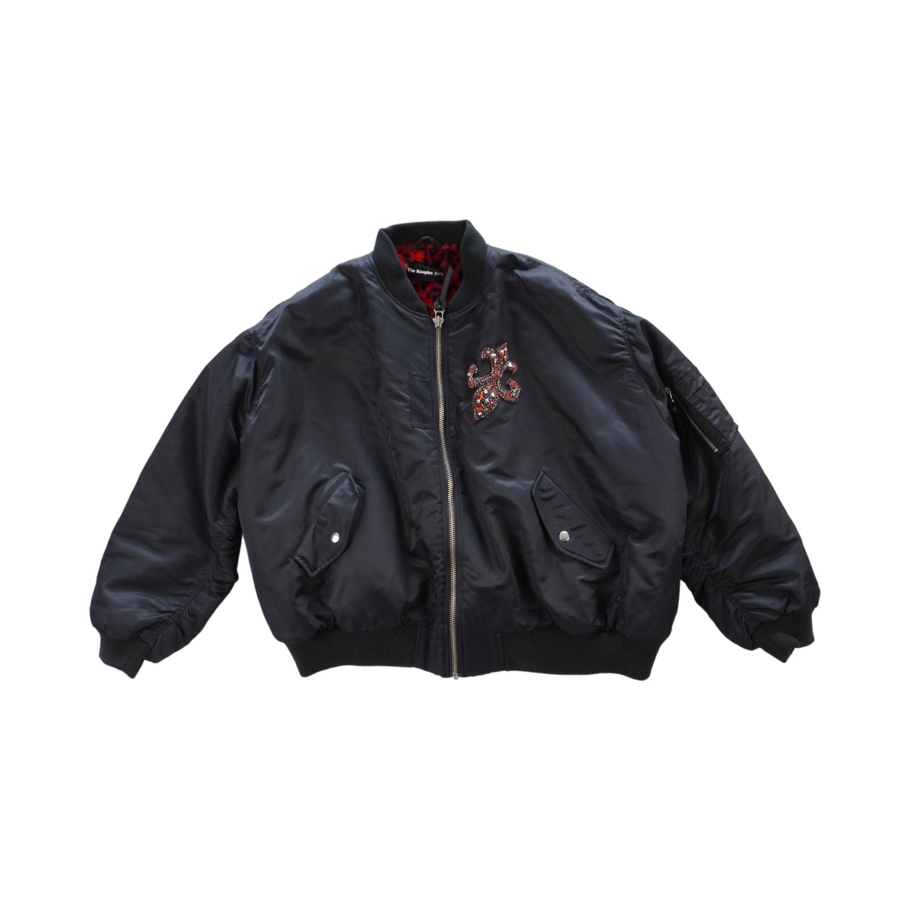 The Kooples 'Fleur de Lys' Bomber Jacket - Women's 1