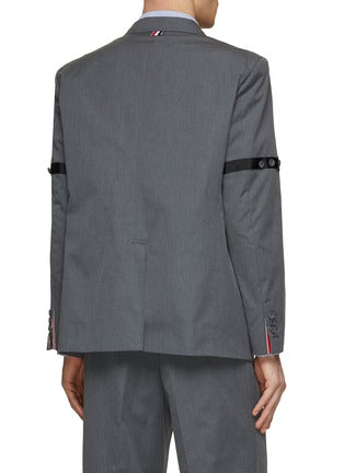 THOM BROWNE ARMBAND SINGLE BREASTED MEN'S BLAZER