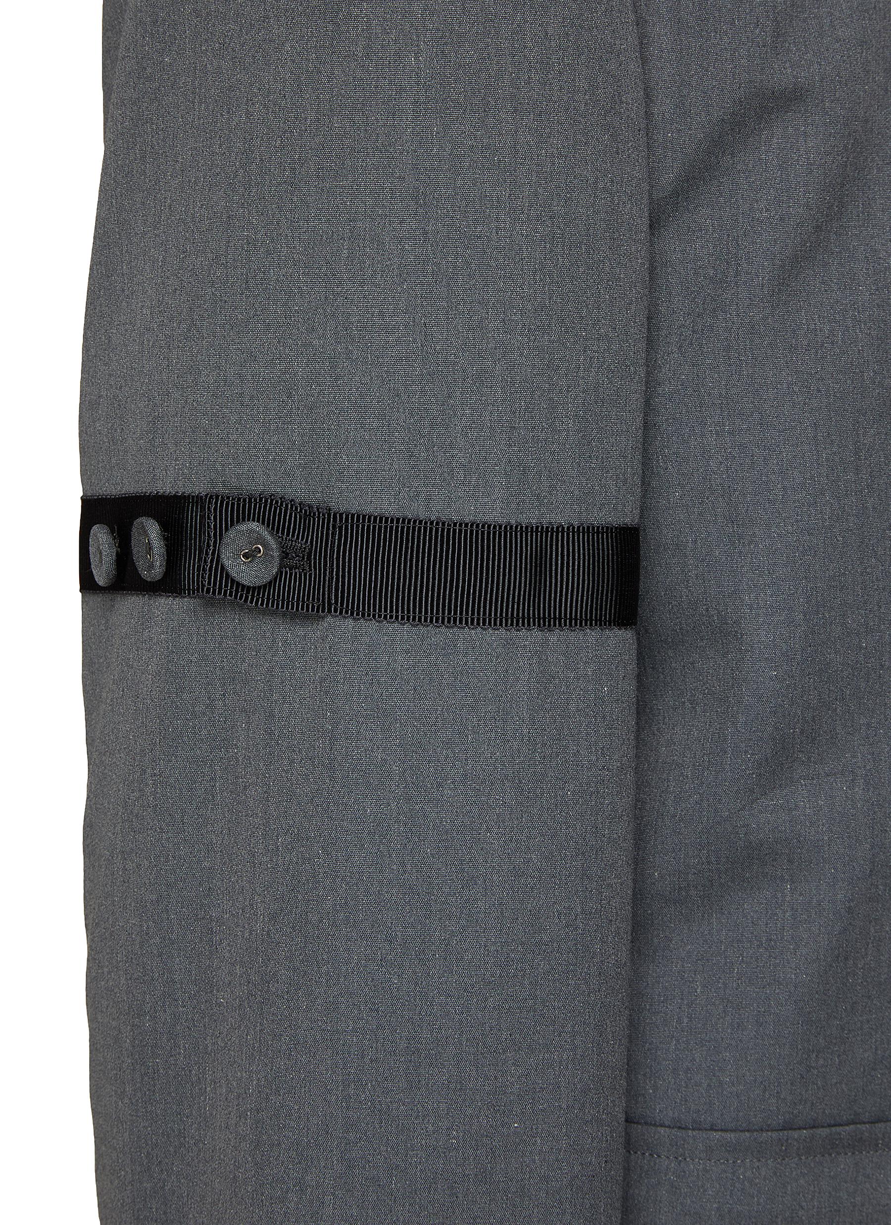 THOM BROWNE ARMBAND SINGLE BREASTED MEN'S BLAZER