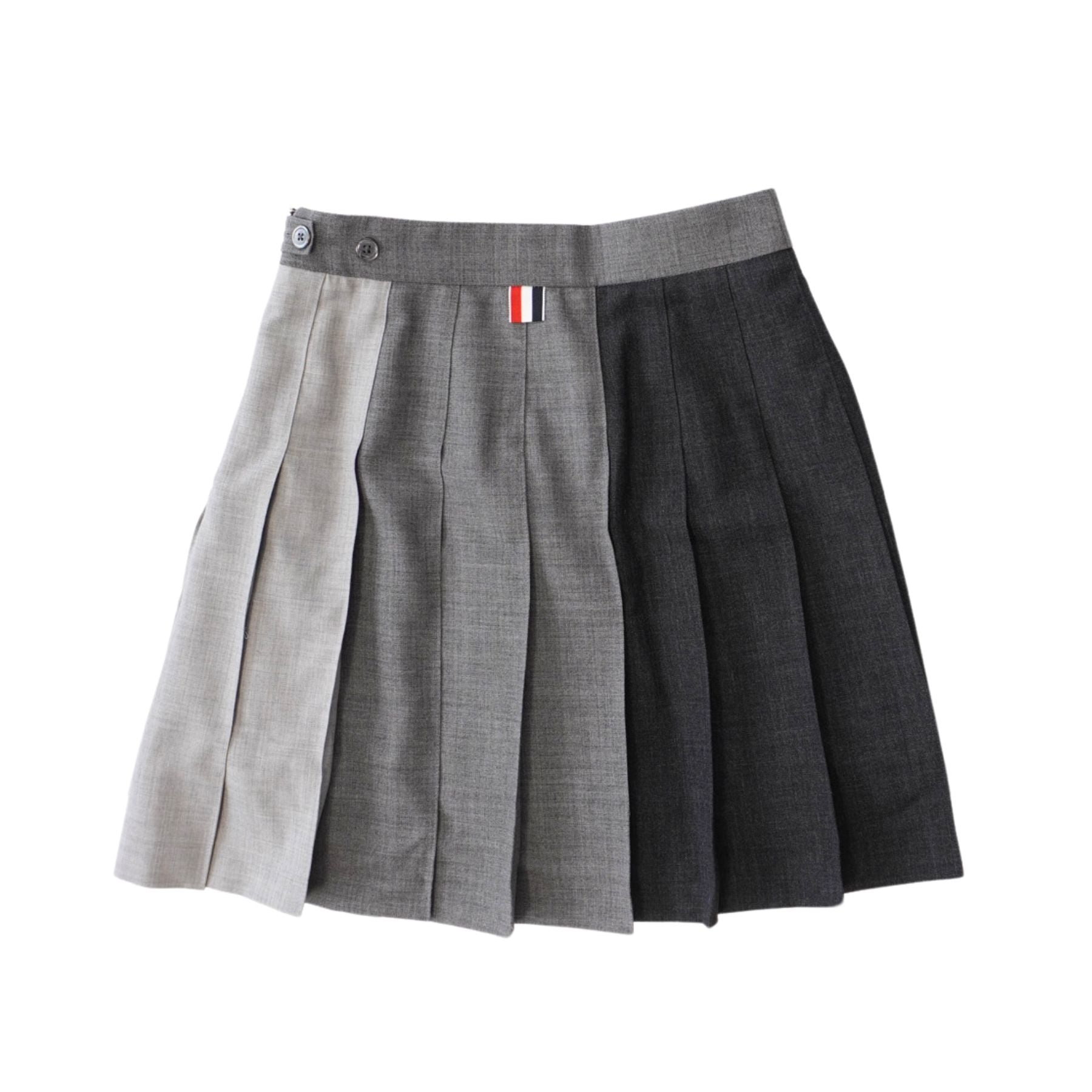 Thom Browne Pleated Skirt - Women's 38