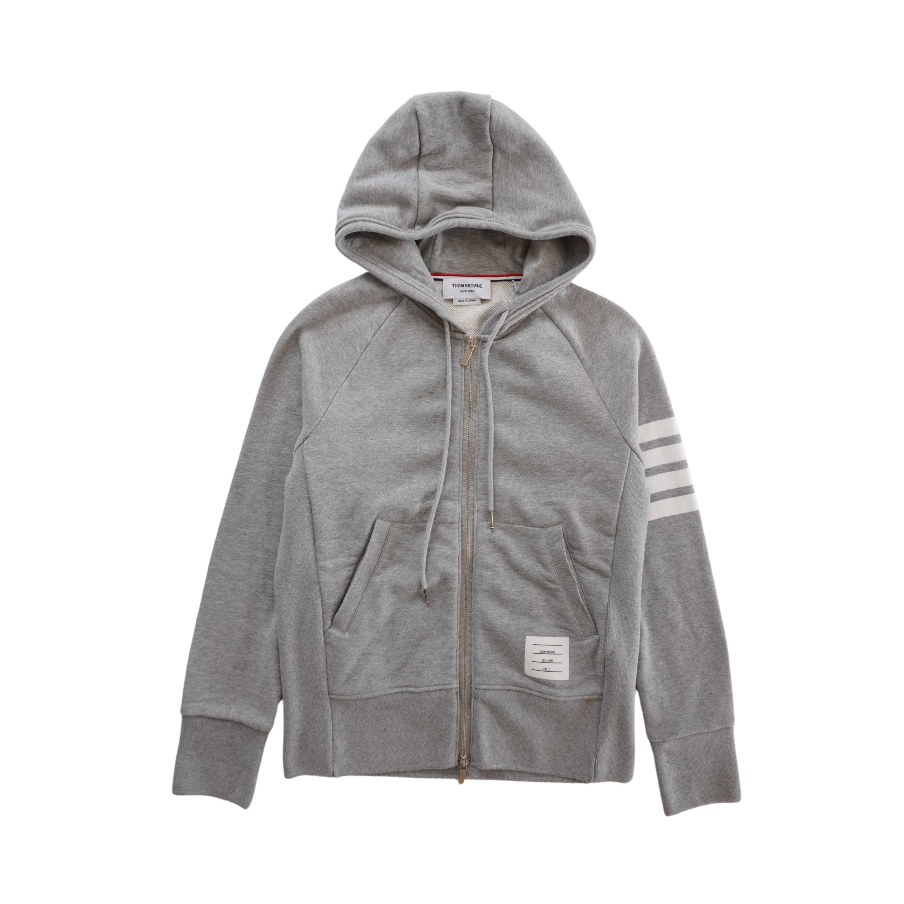 Thom Browne Zip-Up Hoodie - Men's 2