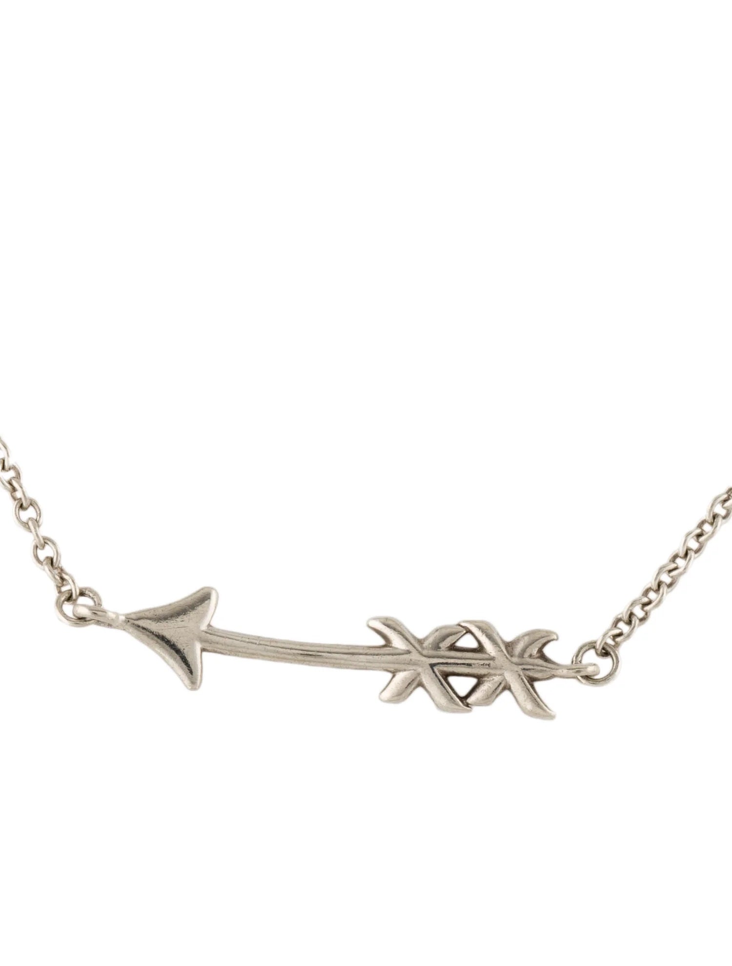 TIFFANY & CO. GRAFFITI ARROW STATION SILVER BRACELET