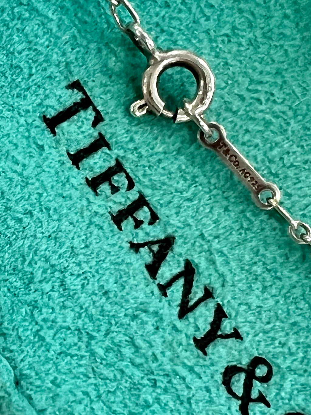 TIFFANY & CO. GRAFFITI ARROW STATION SILVER BRACELET