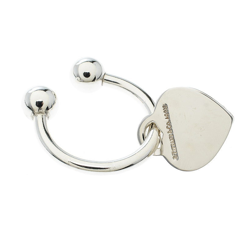 TIFFANY & CO. STERLING 925 RTT TAG LARGE KEY RING