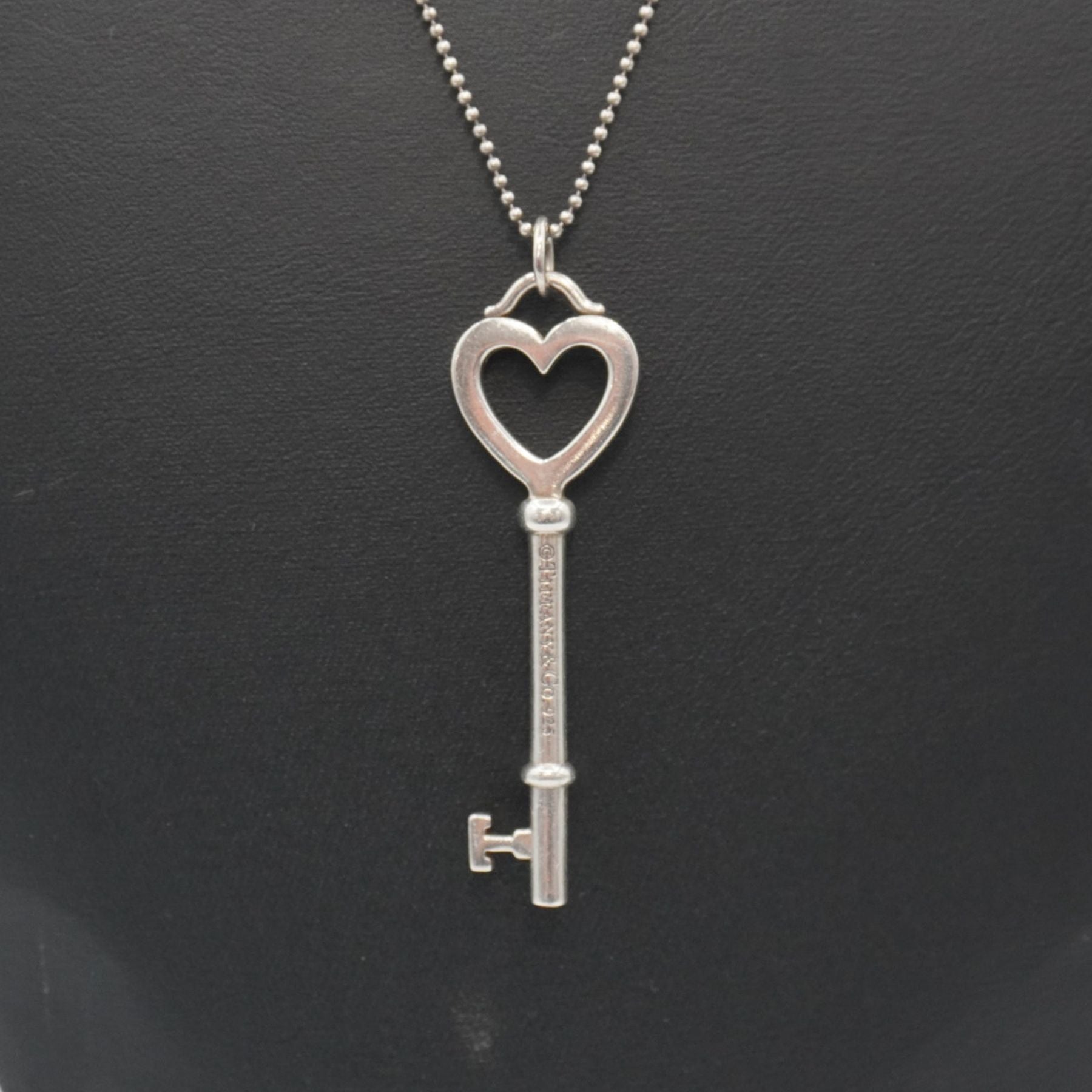 Tiffany & Co. Heart Key Pendant