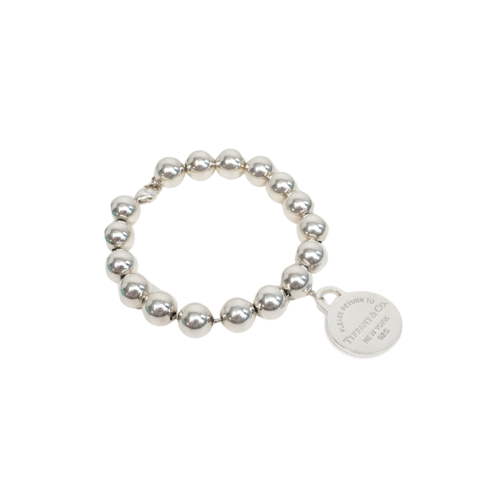 Tiffany & Co. 'Please Return to Tiffany' Large Beaded Bracelet