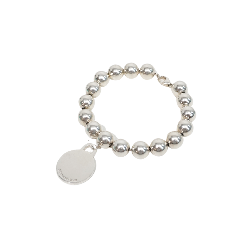 Tiffany & Co. 'Please Return to Tiffany' Large Beaded Bracelet