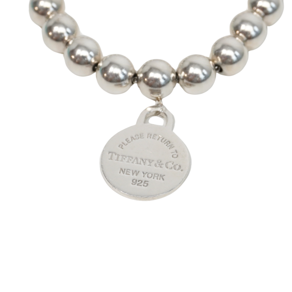 Tiffany & Co. 'Please Return to Tiffany' Large Beaded Bracelet