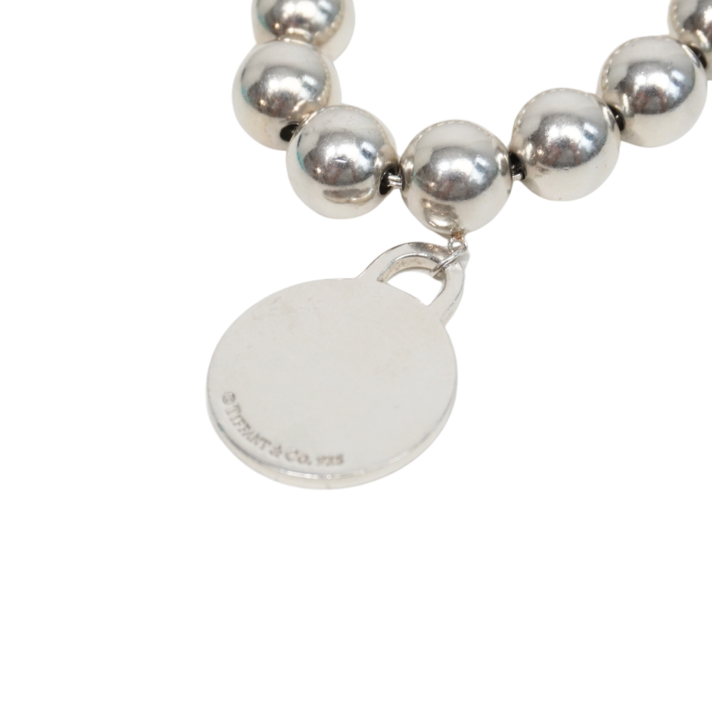 Tiffany & Co. 'Please Return to Tiffany' Large Beaded Bracelet