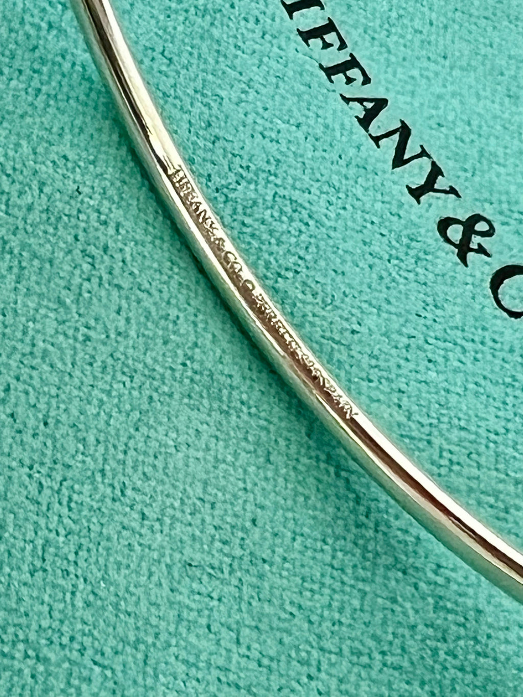 TIFFANY & CO. ELSA PERETTI STERLING SILVER 925 DOUBLE OPEN HEART BRACELET