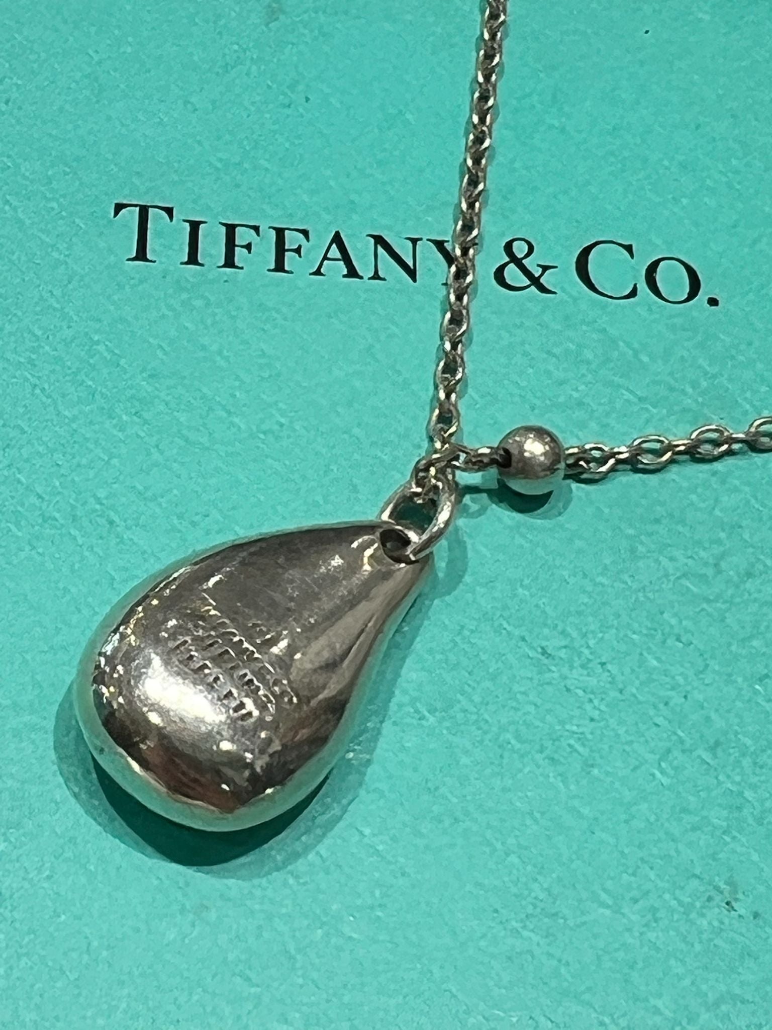 TIFFANY & CO. ELSA PERETTI DROP NECKLACE