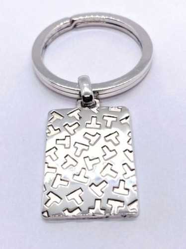 TIFFANY & CO. MONOGRAM KEYCHAIN