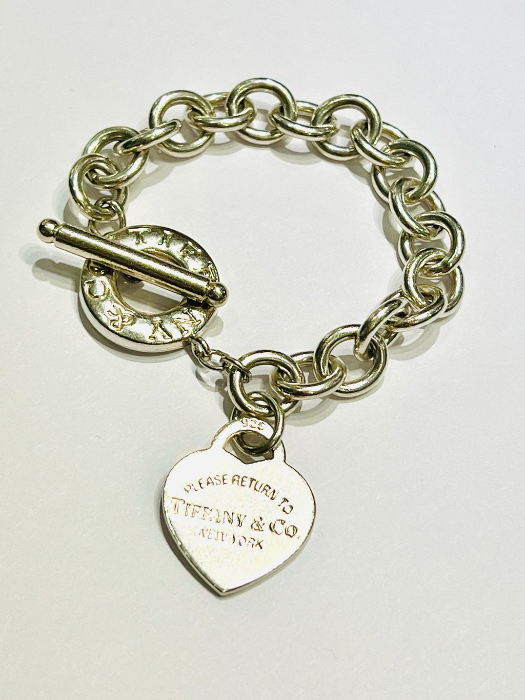 TIFFANY & CO. HEART TAG TOGGLE BRACELET