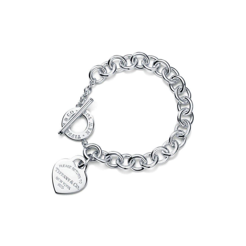TIFFANY & CO. HEART TAG TOGGLE BRACELET