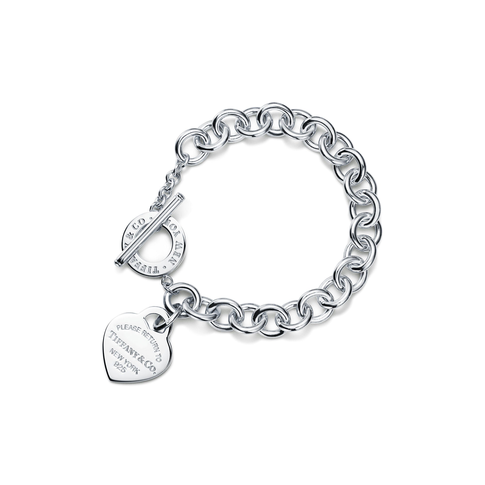 TIFFANY & CO. HEART TAG TOGGLE BRACELET
