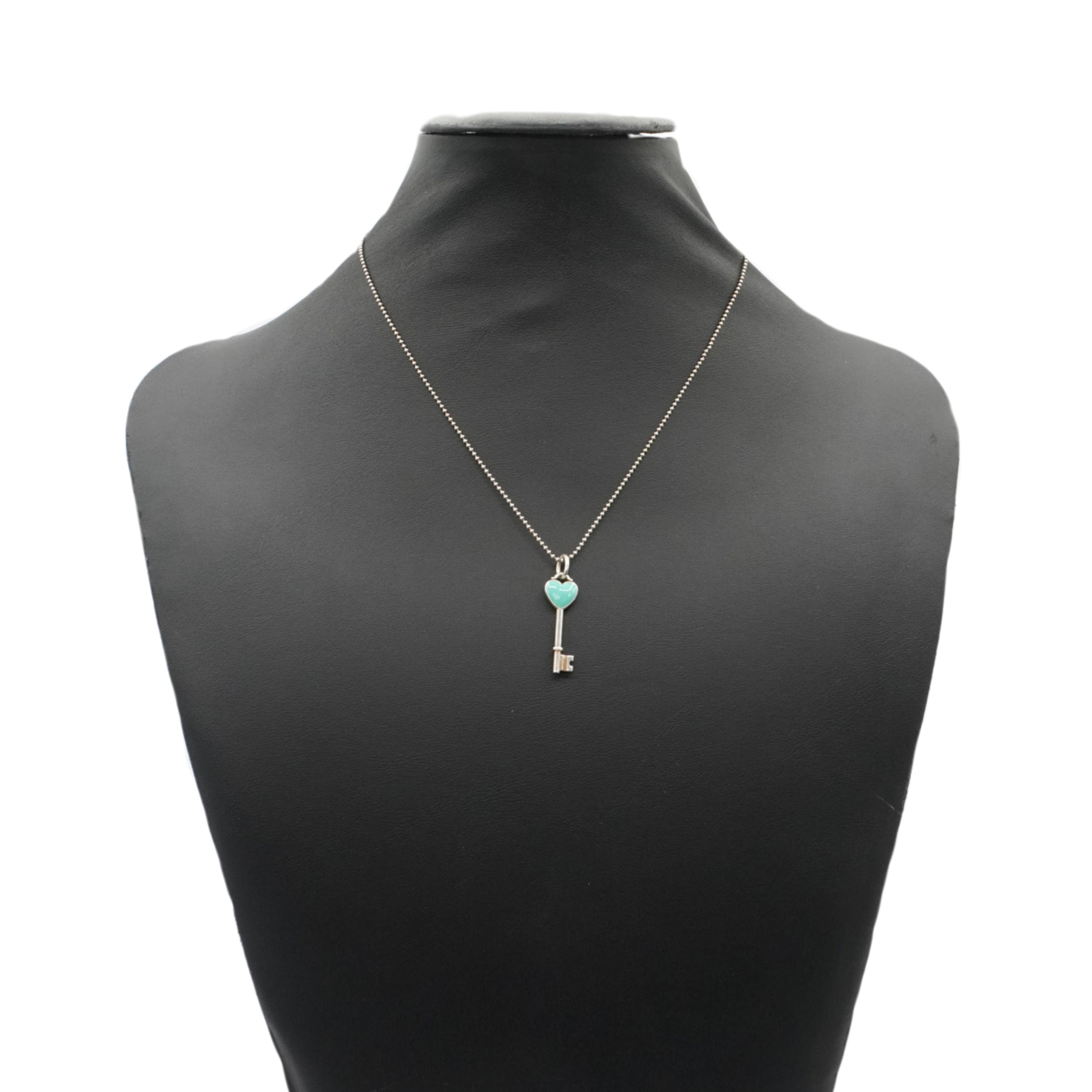 Tiffany & Co. Heart Key Necklace