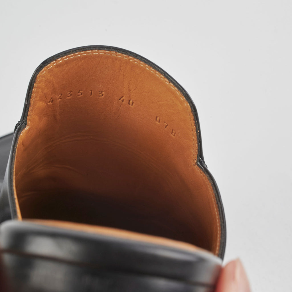Gucci Princetown Leather Mules Size 40