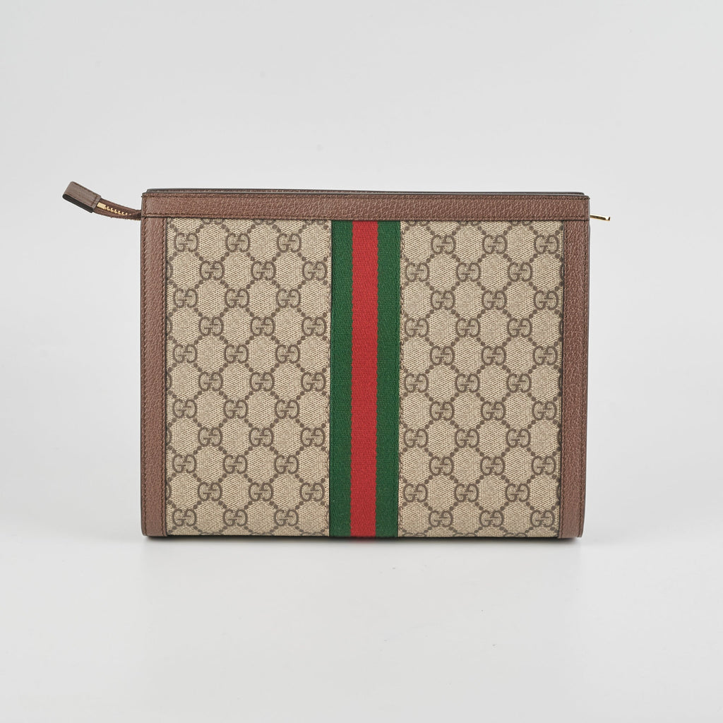 Gucci Monogram Ophidia Pouch