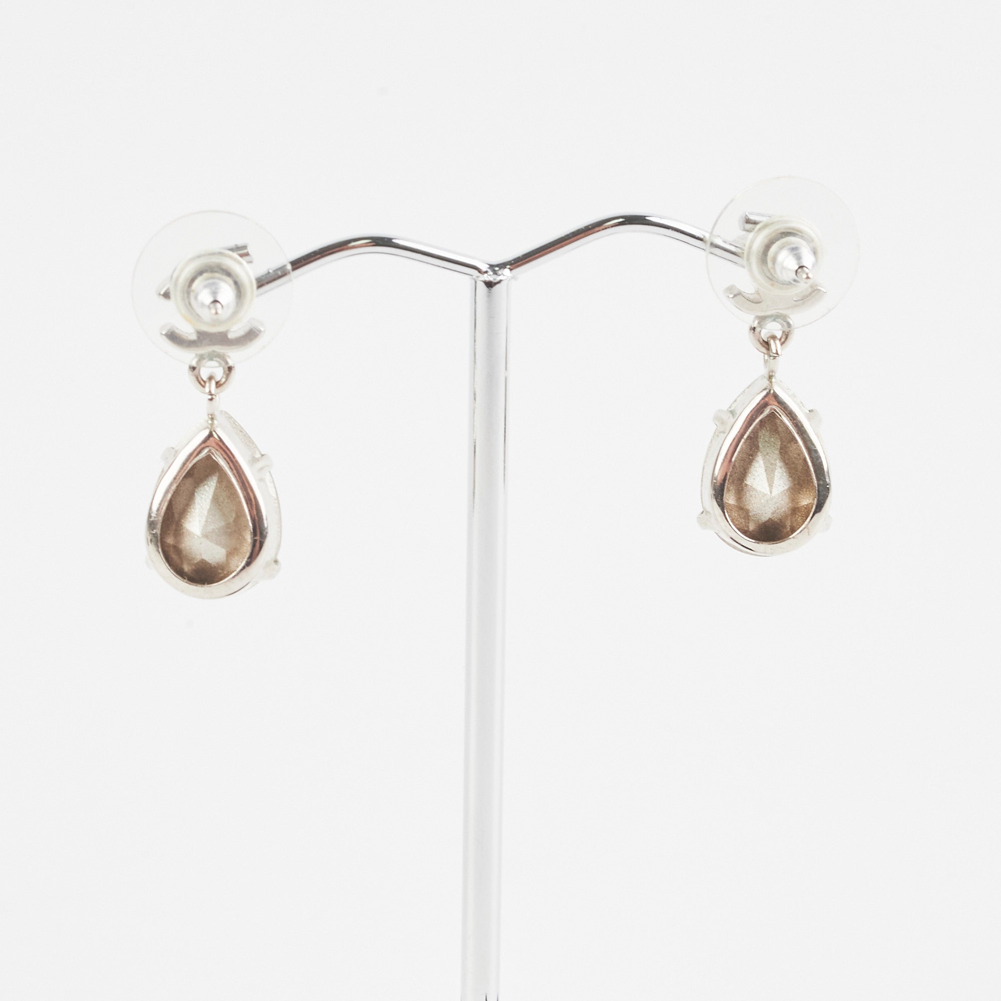 Chanel CC Drop Earring