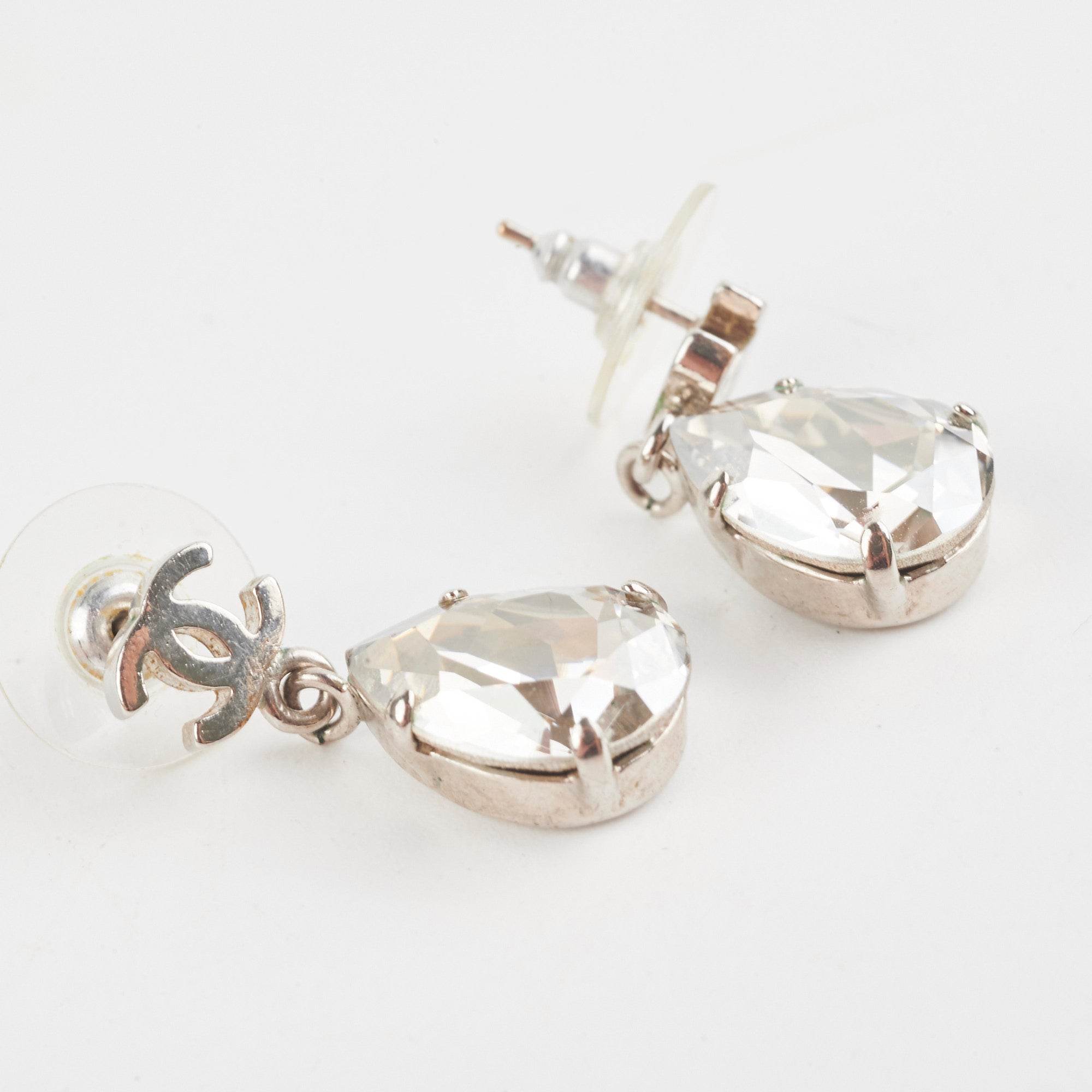 Chanel CC Drop Earring