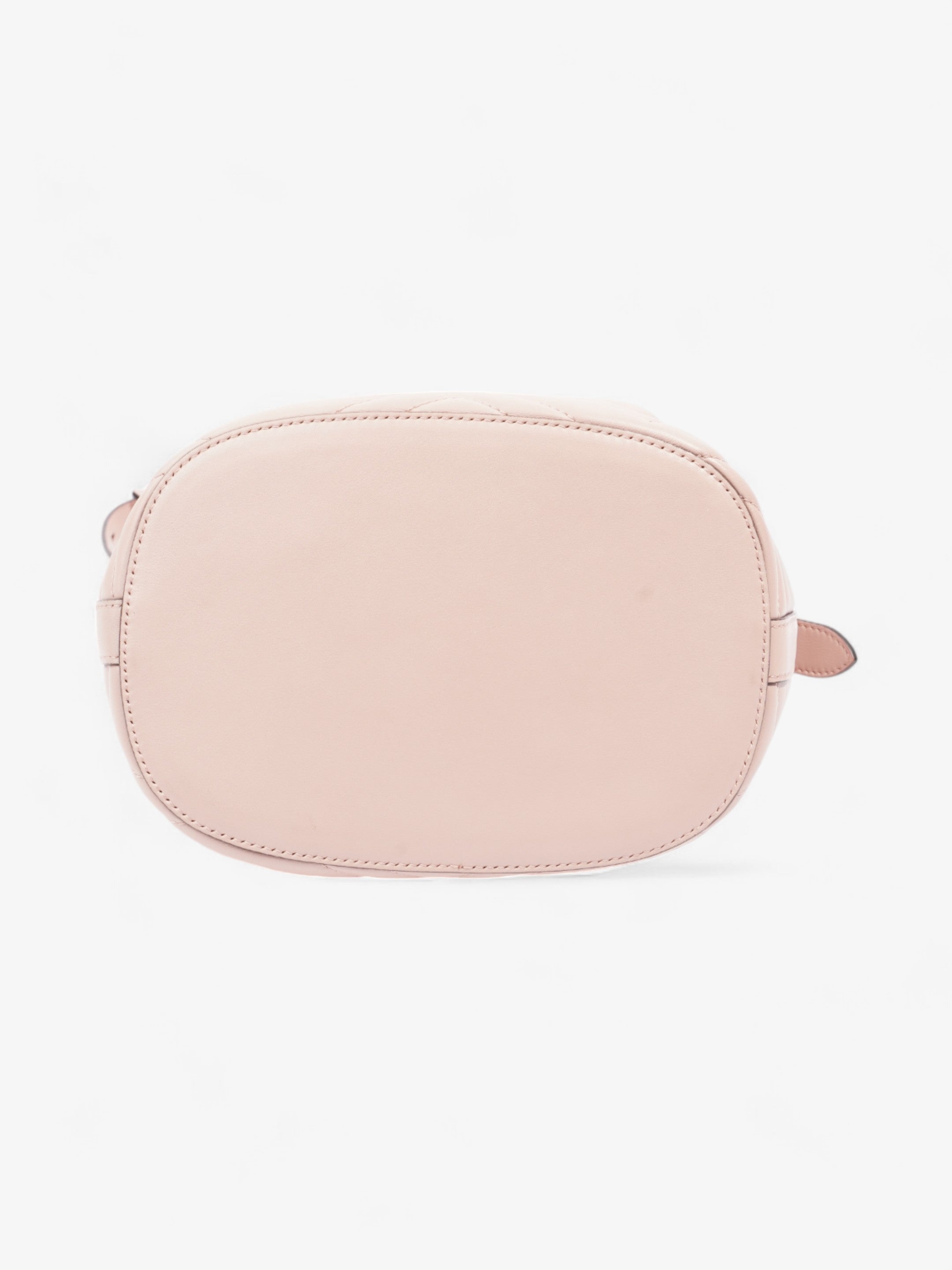 Gucci Marmont 2.0 Bucket Bag Pink Matelasse Leather