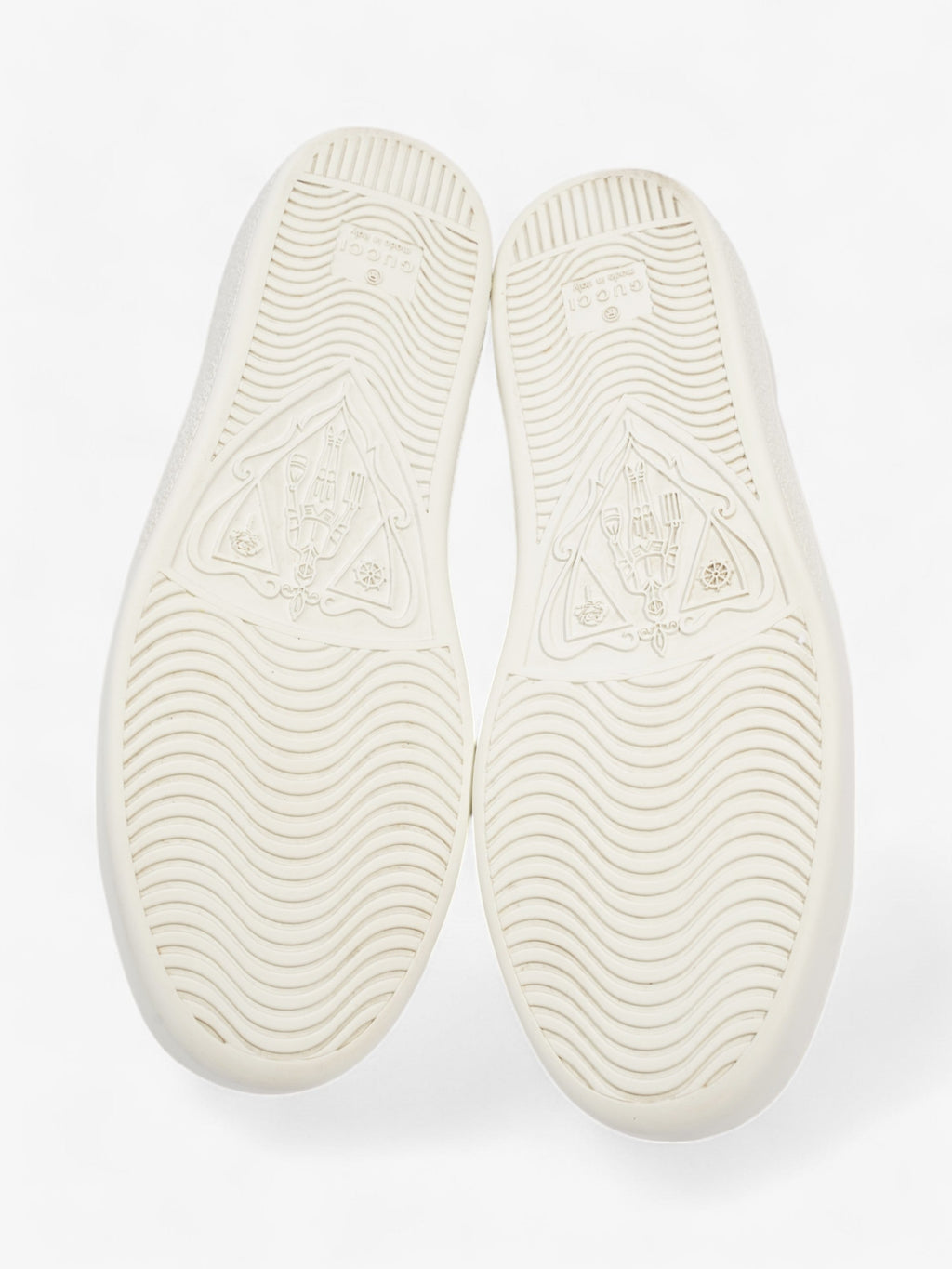 Gucci New Ace Low Bee White  / Green / Red Leather EU 37 UK 4