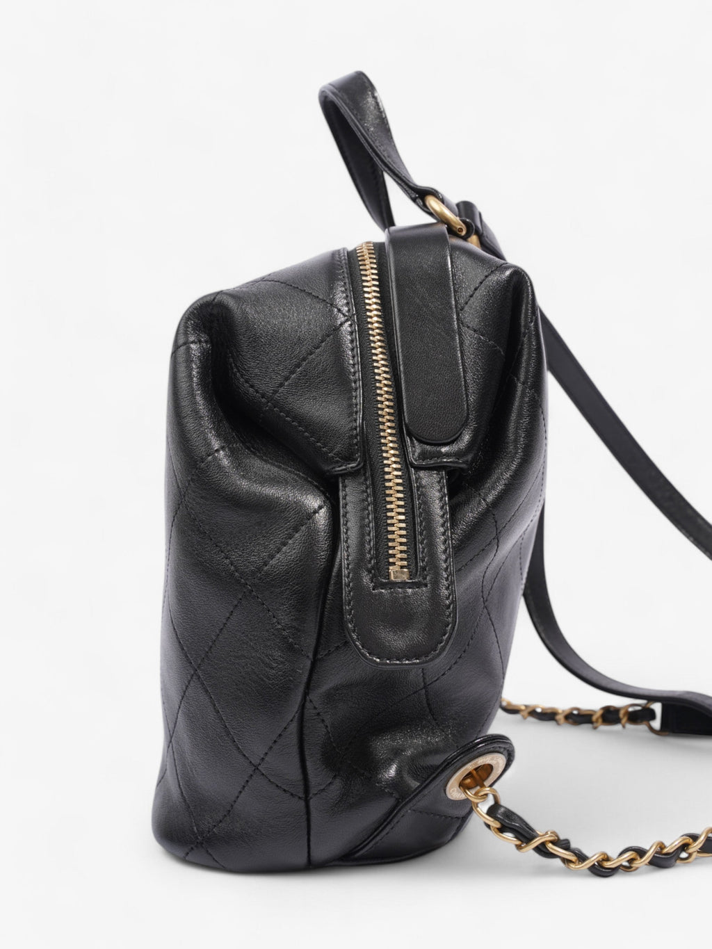 Chanel Timeless Backpack Black Lambskin Leather