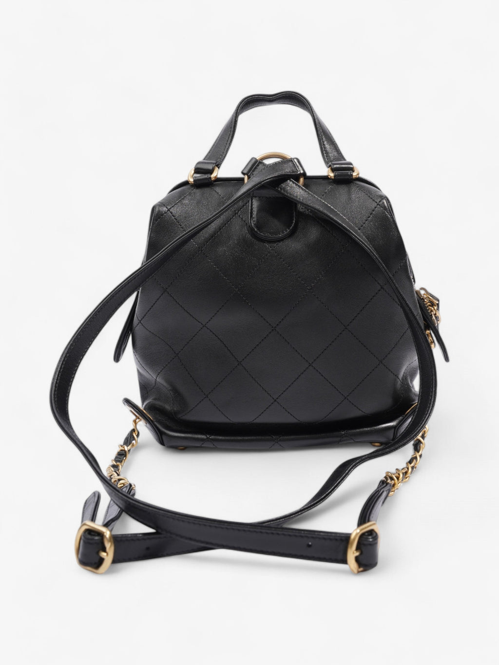 Chanel Timeless Backpack Black Lambskin Leather