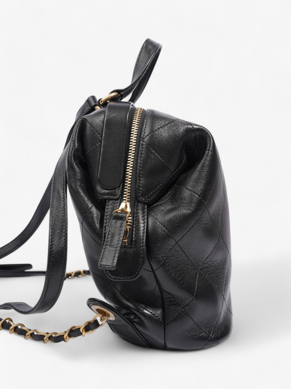 Chanel Timeless Backpack Black Lambskin Leather