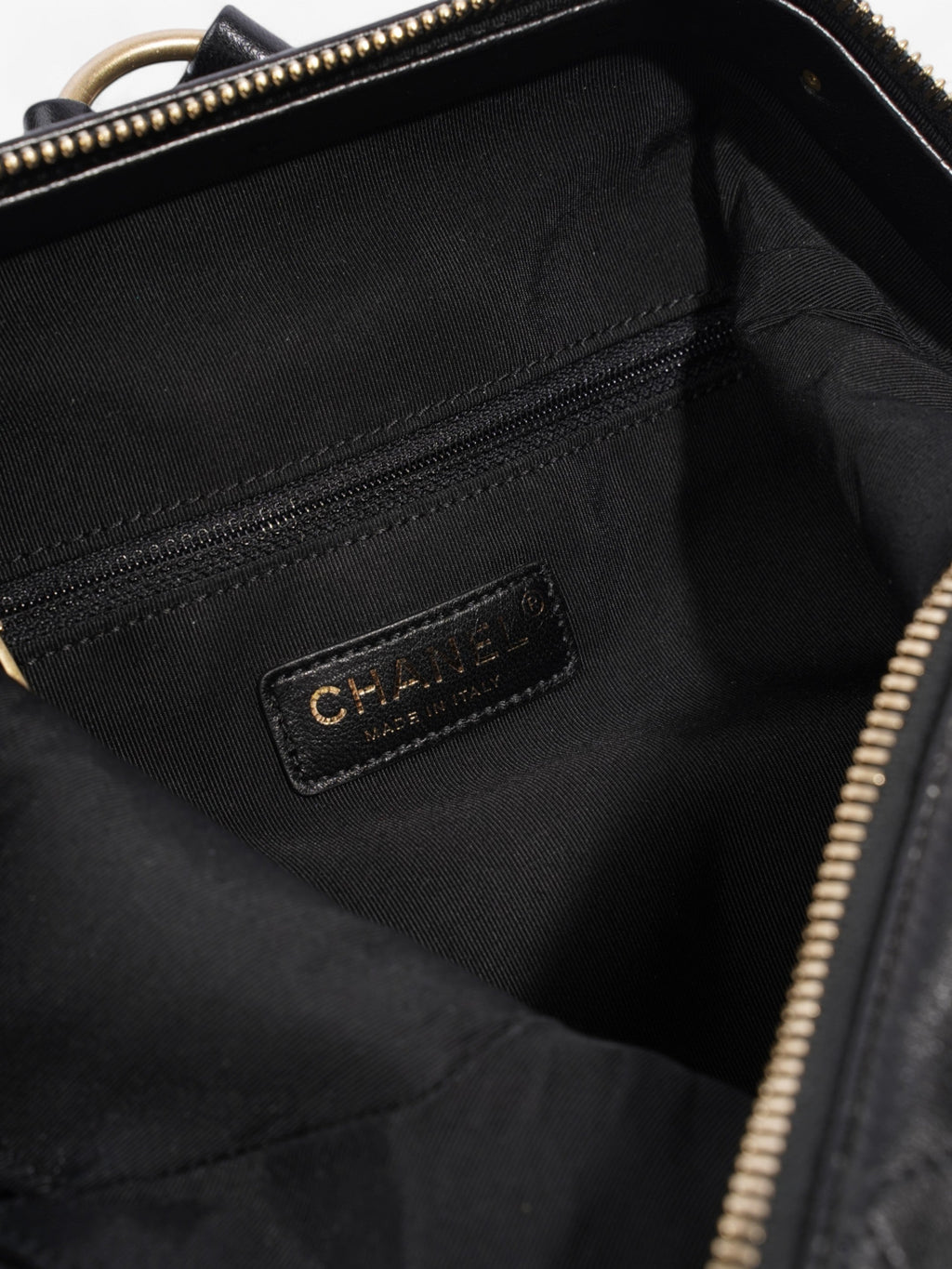 Chanel Timeless Backpack Black Lambskin Leather