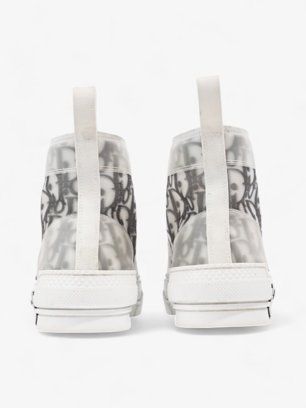 Christian Dior B23 High Top White / Black Canvas EU 37 UK 4