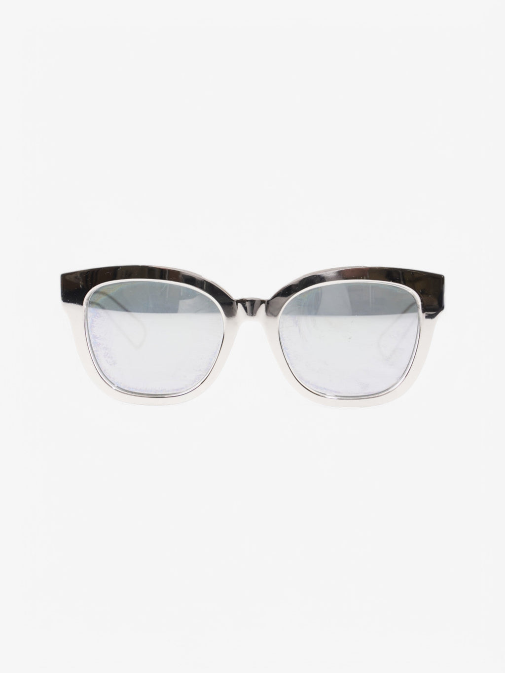 Christian Dior Mirror Sunglasses Silver 150mm