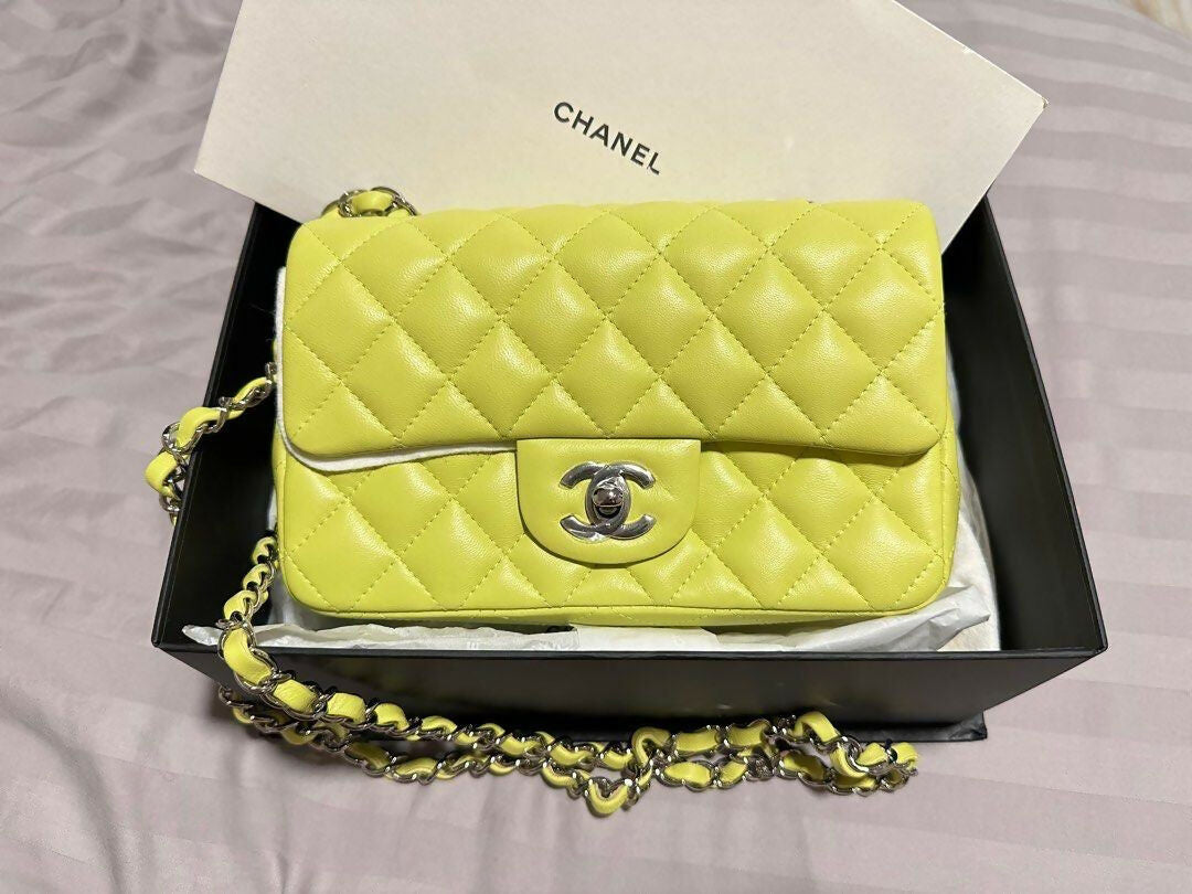 Chanel Mini Neon Flap Bag