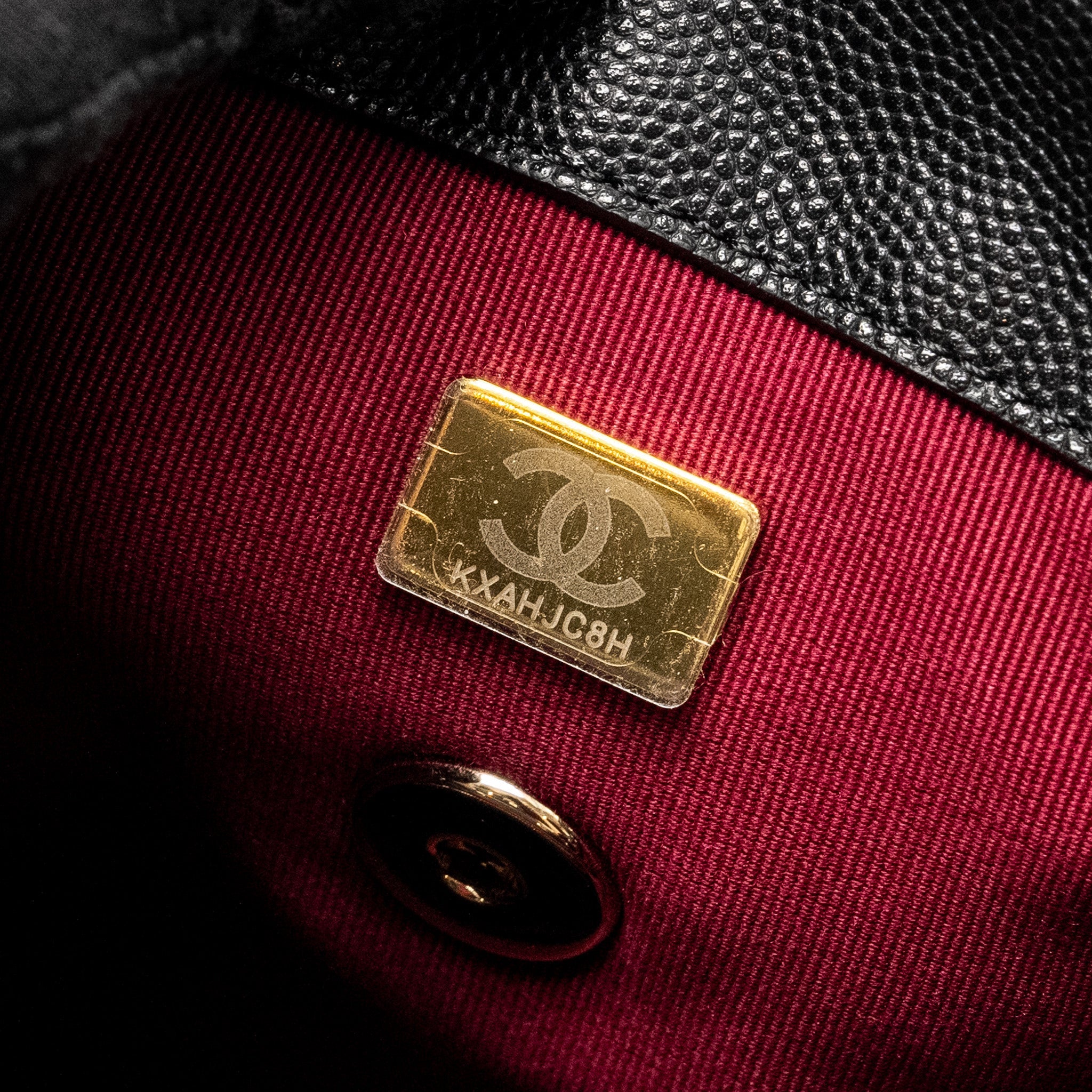Chanel 23s Quilted Mini Backpack Caviar Black L (Microchip)