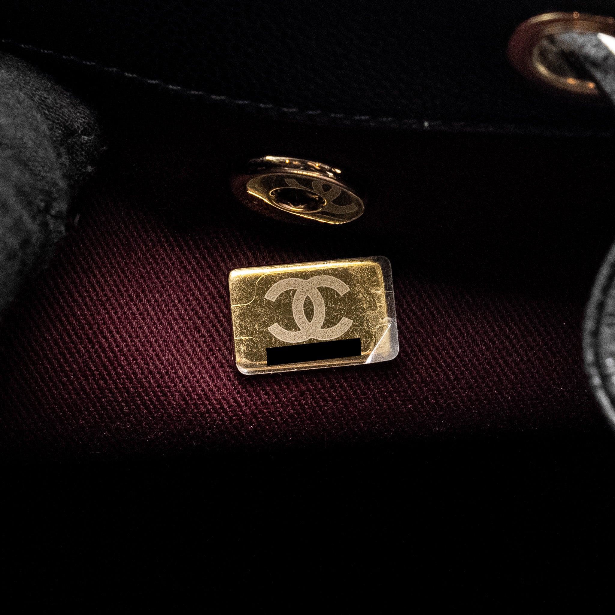 Chanel Affinity Backpack Caviar Black L (Microchip)