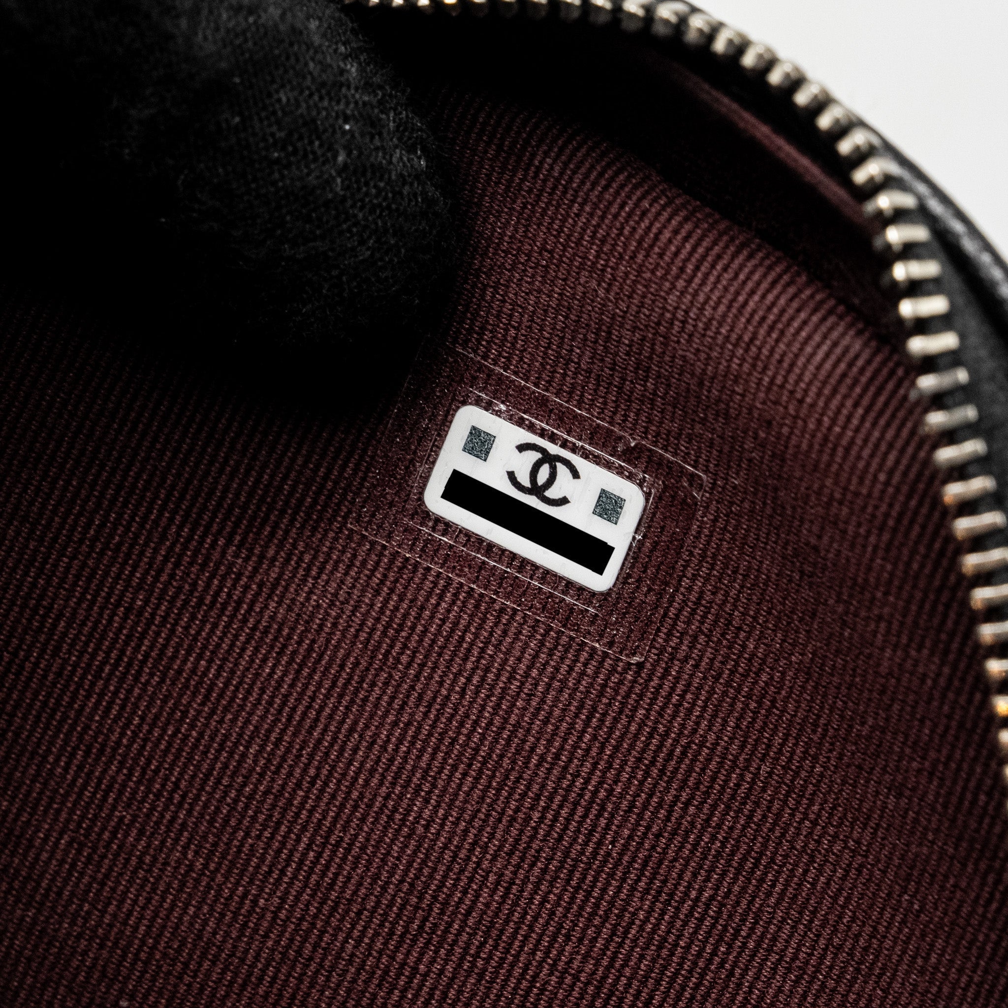 Chanel 24P Mini Backpack/Crossbody Bag Caviar Black  (Microchip)