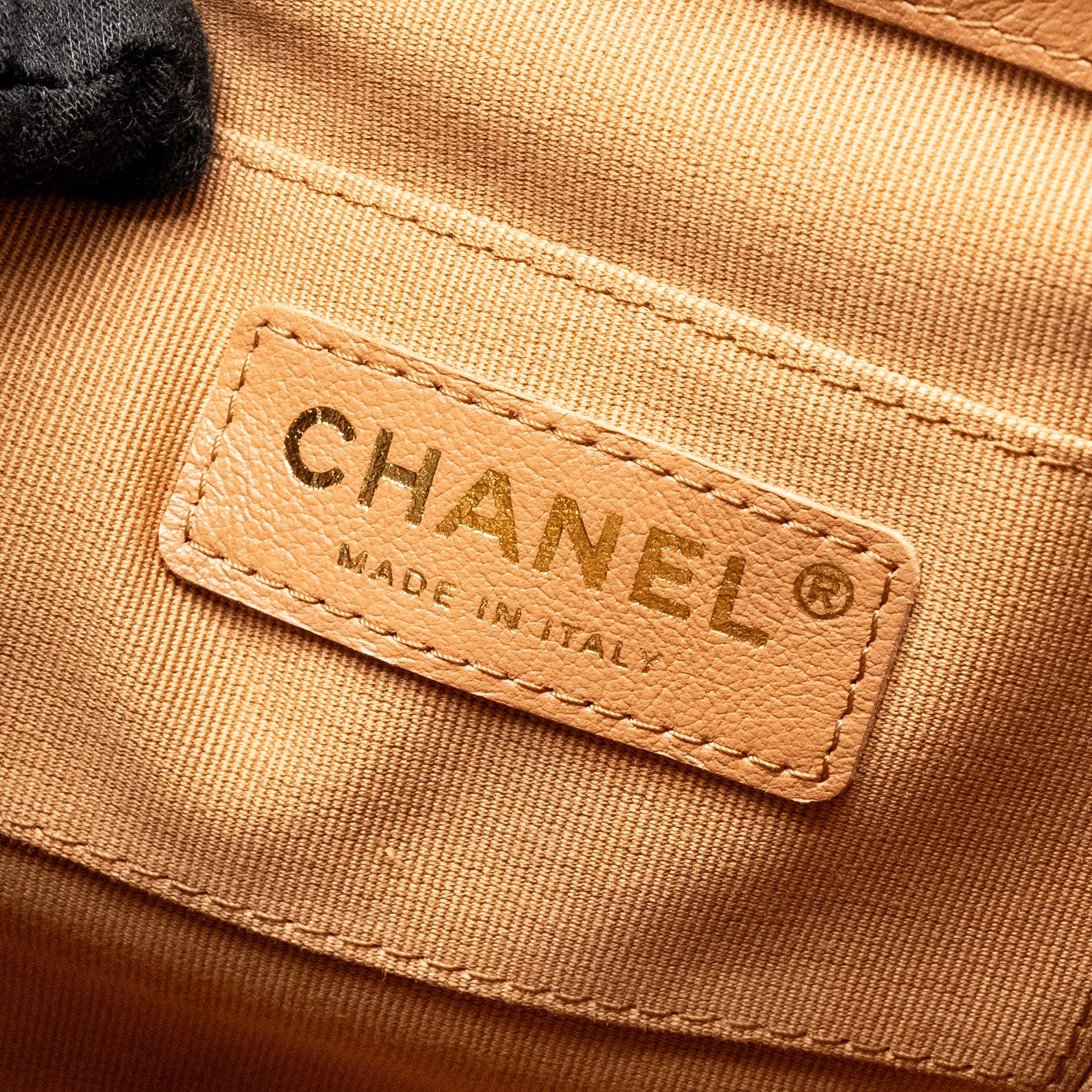 Chanel 24p Mini Duma Backpack Calfskin Caramel L(microchip)