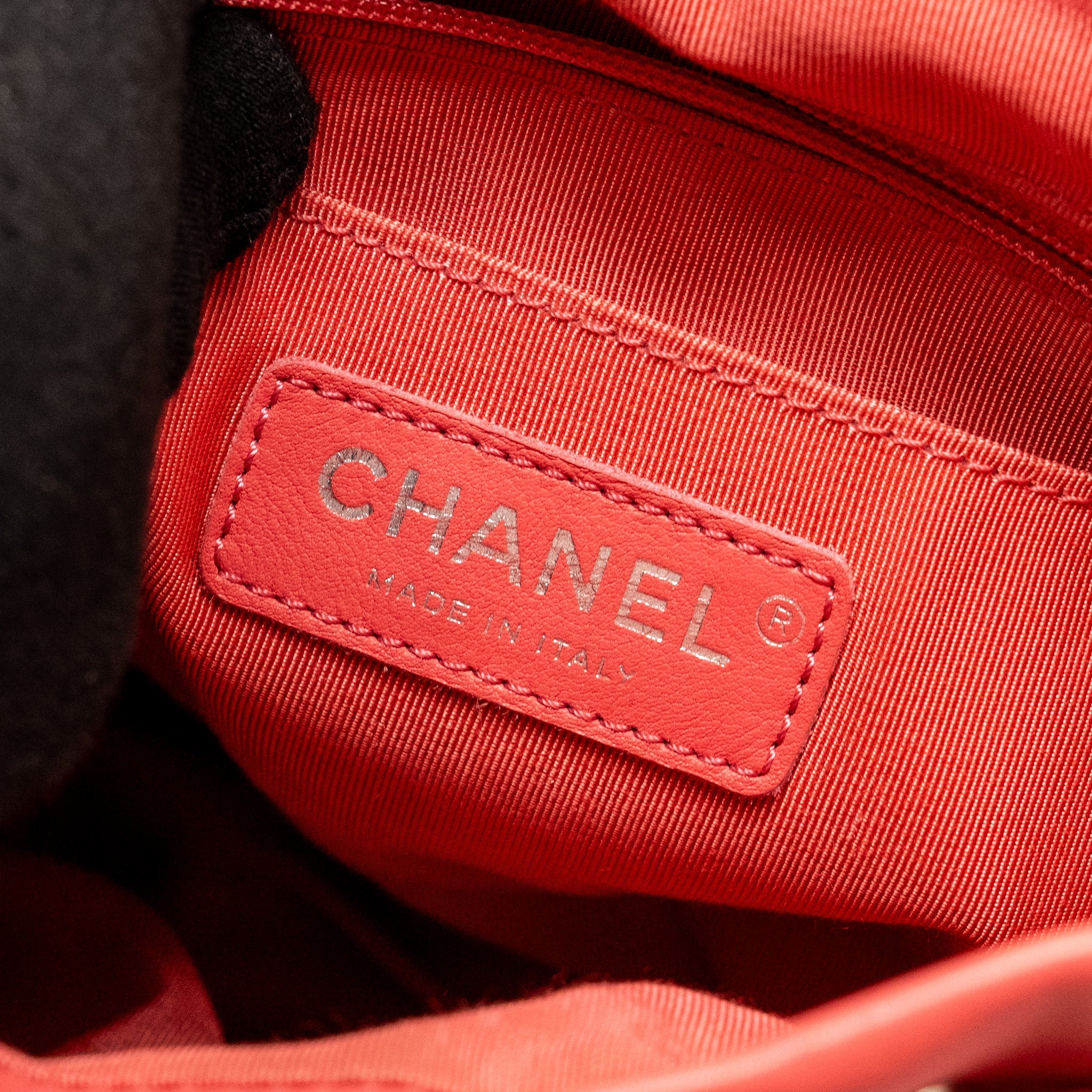 Chanel Small Urban Spirit Backpack Chevron Calfskin Pink
