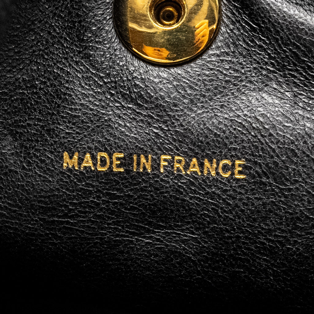 Chanel Vintage Duma Backpack Lambskin Black