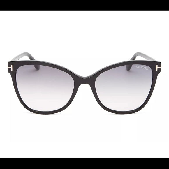 TOM FORD ANI 58MM GRADIENT CAT EYE SUNGLASSES