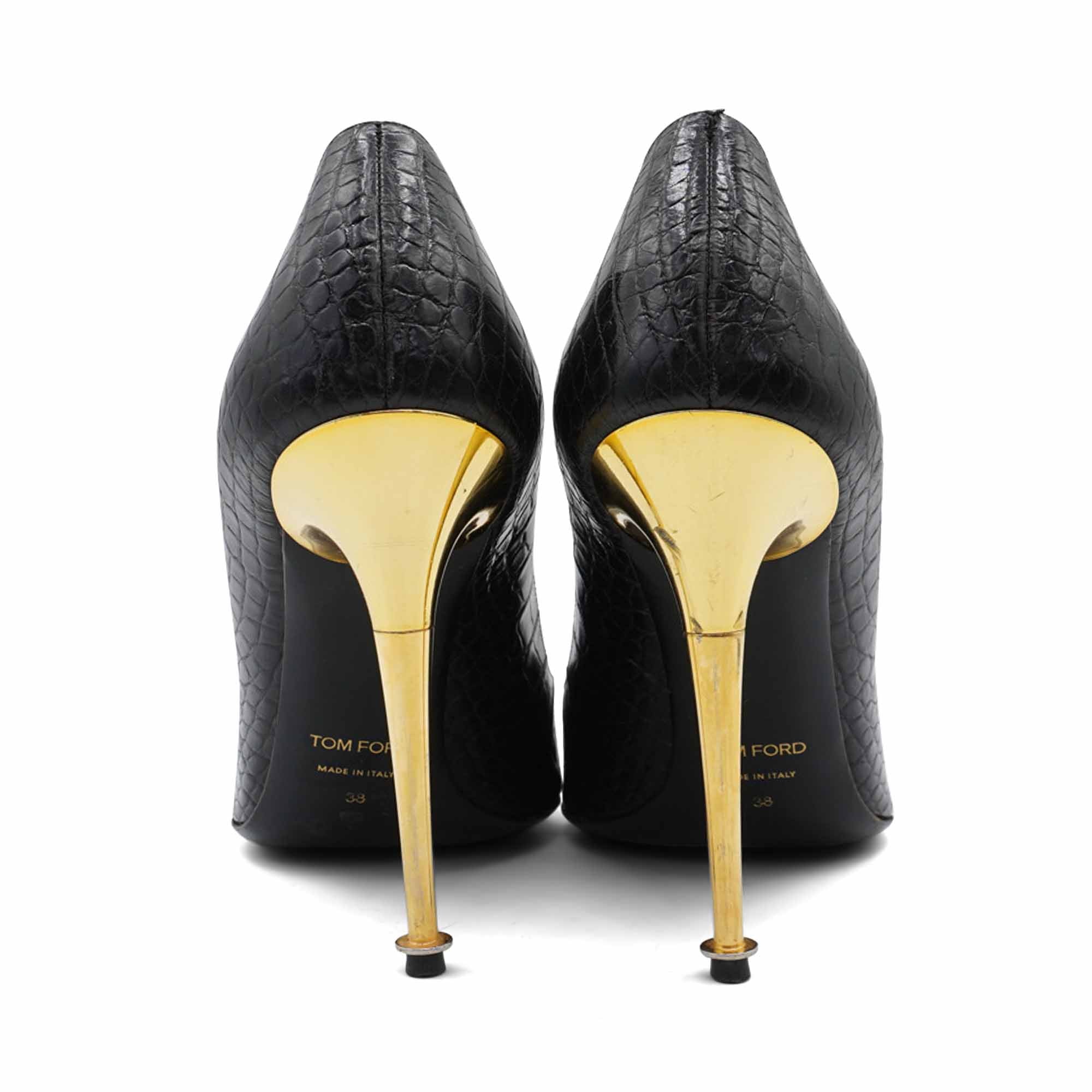 Tom Ford Crocodile Heels - Women's 38