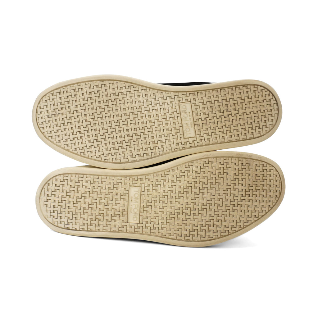 Tom Ford 'Russel' Velvet Sneakers - Men's 7