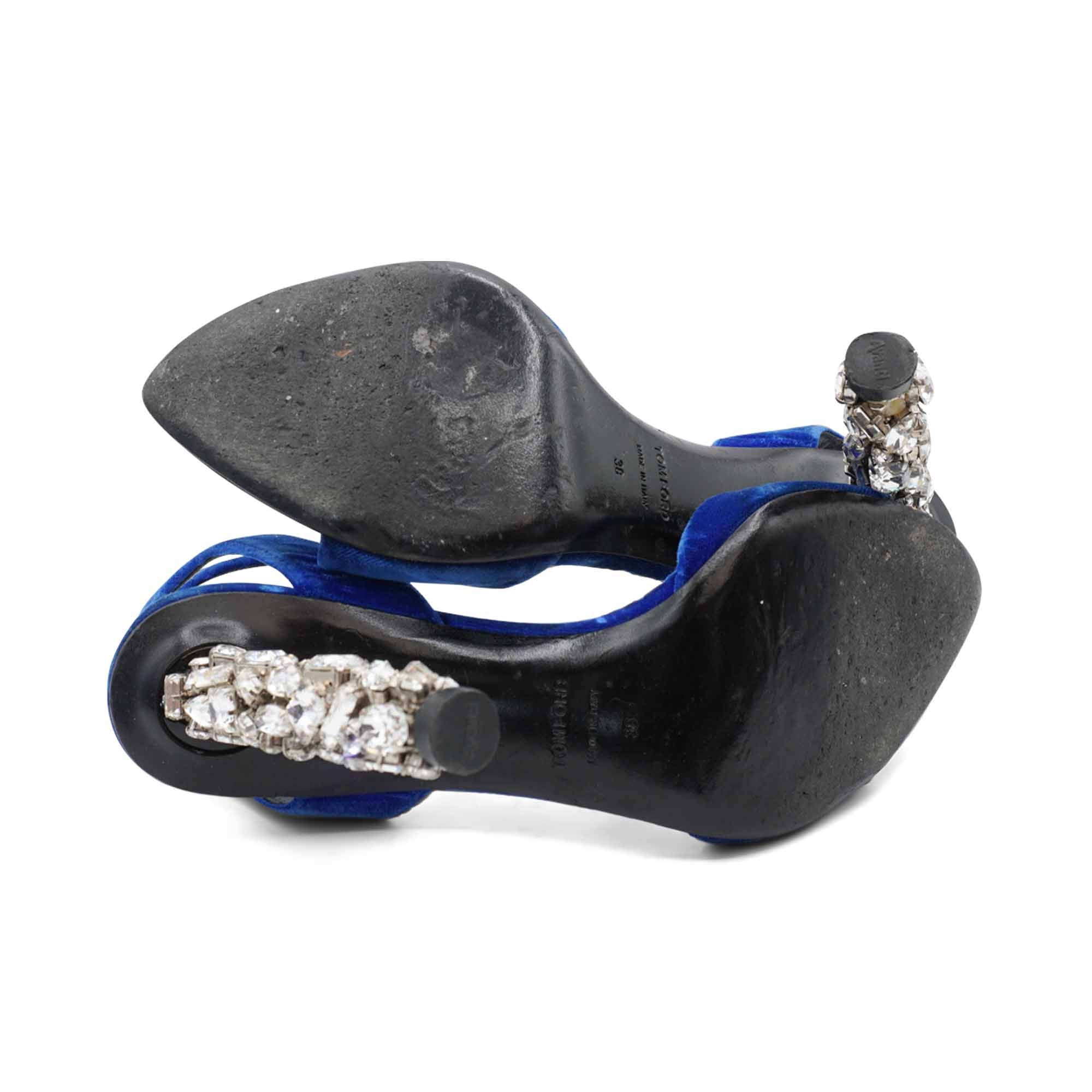 Tom Ford Crystal Heels - Women's 38
